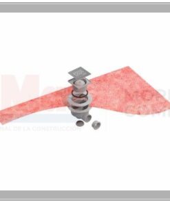 KIT DUCHA CUBIK PRIMO TOP 11X11CM INOX C/LAMINA 1,5X2MT ESTIL GURU