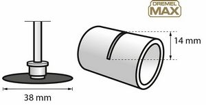 Disco de corte prémium de metal DREMEL® MAX EZ SPEEDCLIC