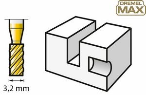 Broca de grabado DREMEL® MAX