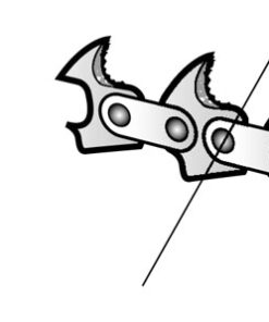 Punta de amolar para afilar sierras de cadena 4,5 mm