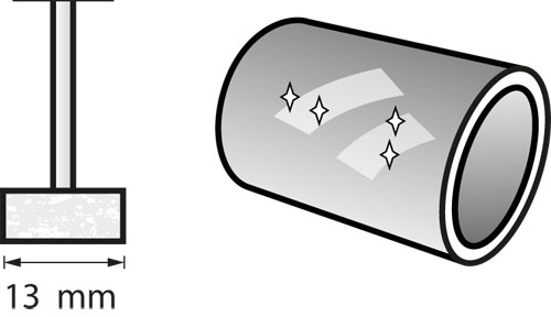 Disco de pulir 13 mm