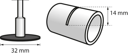 Disco de corte 32 mm