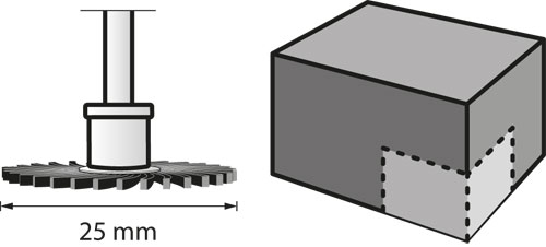 DREMEL® EZ SpeedClic: cepillo abrasivo para detalles, grano 36