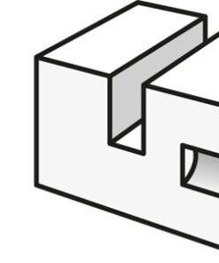 Fresa de alta velocidad 2,0 mm