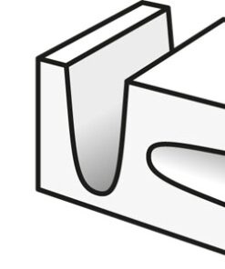 Fresa de alta velocidad 6,4 mm