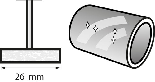 Disco de pulir 26 mm