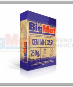CEMENTO GRIS 25 KG.(CEM II/B-L 32,5N)