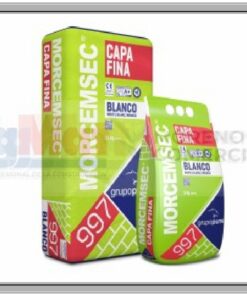 MORTERO SECO 25-KG.BLANCO CAPAFINA IMPERMEABLE EXTERIOR