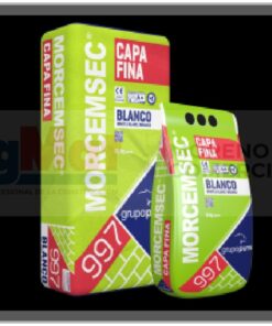 MORTERO PROYECTADO BLANCO 25 KG MORCEM SEC EXTERIOR CAPA GRUESA