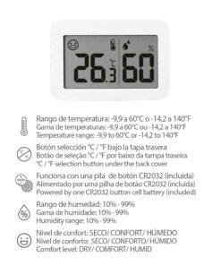 Alternative view of Termometro Digital Con Indicador Humedad