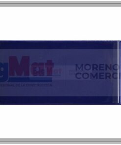 VIERTEAGUA 14X28 VIDRIADO CABEZA AZUL 43