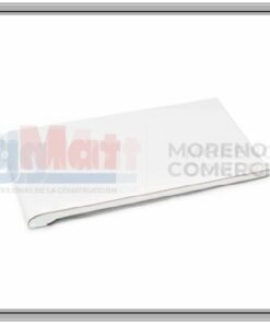 VIERTEAGUA 14X28 VIDRIADO CABEZA BLANCO