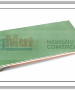 VIERTEAGUA 28X14 VIDRIADO SOGA VERDE