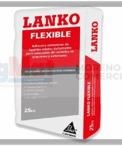 C.COLA 25 KG.LANKO FLEXIBLE GRIS C2TES1