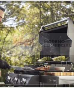 Alternative view of BARBACOA GAS SPIRIT E-315 + PLANCHA DE REGALO