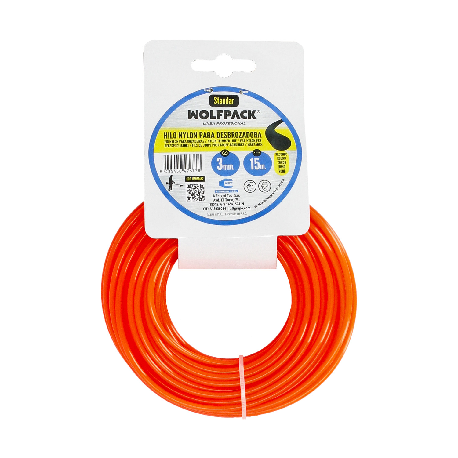 Hilo Nylon Redondo 3,0mm (Rollo 15mt.) - Imagen 5
