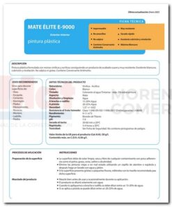 Alternative view of PINTURA PLAST. HIBRIDA ELITE E-9000 14L