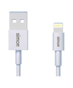CABLE LIGHTNING - USB B BLANCO 1M S10 ACCESORIOS ELECTRICOS - MULTIMEDIA