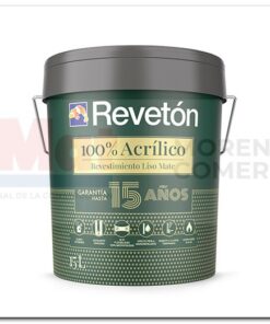 REVETON 100% ACRILICO LISO EXTRAMATE 15LTS