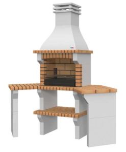 BARBACOA BIGMAT SESIMBRA 170LXX170PX240ACM BRASERO+2BANCADAS (D) LEIRICIMEN