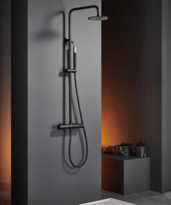 Alternative view of CONJUNTO DUCHA MONOMANDO MONZA NEGRO MATE MONZA / TI