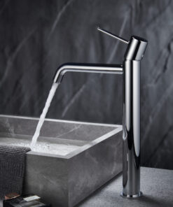 Alternative view of MONOMANDO LAVABO ALTO MONZA CROMO