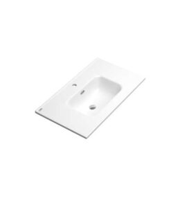 LAVABO ENCIMERA CUBIK LIMA 81X46 CERAMICO