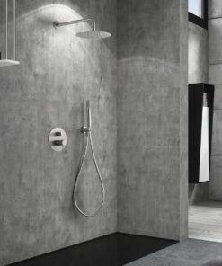 Alternative view of CONJUNTO DUCHA EMPOTRADO LINE NIQUEL CEPILLADO