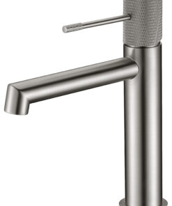 MONOMANDO LAVABO LINE NIQUEL CEPILLADO