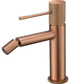 MONOMANDO BIDE LINE ORO ROSA CEPILLADO LINE / TOP