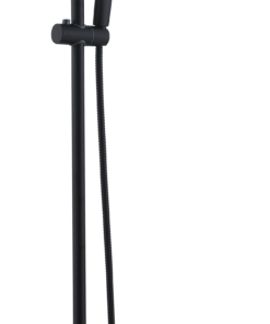 CONJUNTO DUCHA MONOMANDO ROMA NEGRO MATE