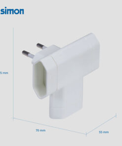 Alternative view of PORTALAMPARAS E27 TERMOPLASTICO BLANCO