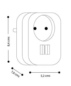 PORTALAMPARAS E27 TERMOPLASTICO NEGRO