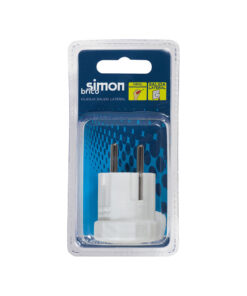 Alternative view of CLAVIJA 10/16A.TT.LATERAL BLANCA