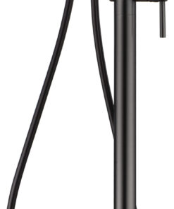 GRIFERIA MONOMANDO EXENTA DE BAÚERA CORCEGA BLACK GUN METAL