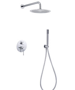 CONJUNTO DUCHA MONOMANDO EMPOTRADO MONZA CROMO