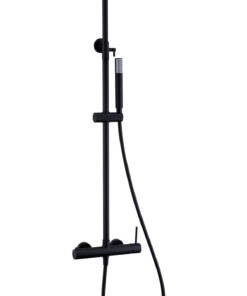 CONJUNTO DUCHA MONOMANDO MONZA NEGRO MATE MONZA / TI