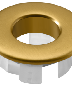 EMBELLECEDOR REBOSADERO LAVABO ORO CEPILLADO