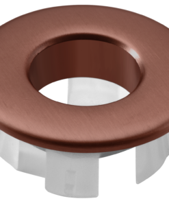 EMBELLECEDOR REBOSADERO LAVABO ORO ROSA CEPILLADO