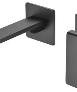 MONOMANDO EMPOTRADO LAVABO FIYI NEGRO MATE