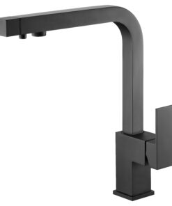 GRIFERIA DE COCINA OSMOSIS CAPRI NEGRO MATE