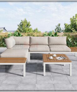 SOFA SET 2 ACERO 228X73X79 WATER REPELLENT