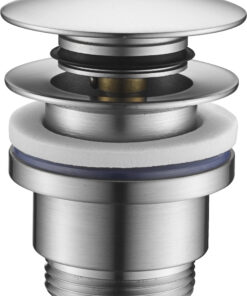 VALVULA CLICK-CLACK NIQUEL CEPILLADO VALVULAS