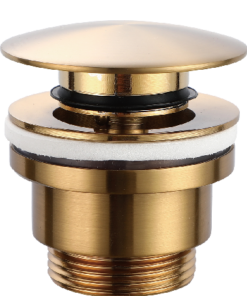 VALVULA CLICK-CLACK PVD ORO CEPILLADO