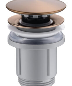 VALVULA CLICK-CLACK PVC ORO ROSA CEPILLADO VALVULAS