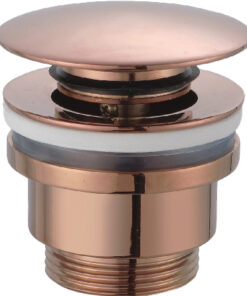 VALVULA CLICK-CLACK PVD ORO ROSA CEPILLADO