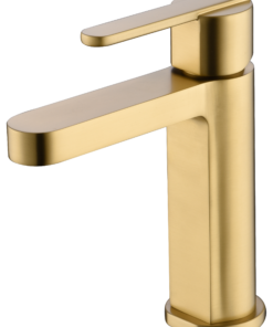 MONOMANDO LAVABO ROMA ORO CEPILLADO