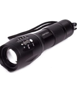 LINTERNA ALUMINIO TACTICA A PILAS SUPERBEAM 5 W HOFFTECH