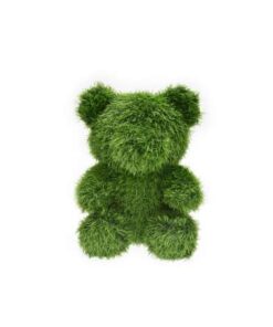 FIGURA DECORATIVA OSO 35CM CESPED ARTIFICIA 35 CM
