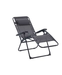 TUMBONA DAIMUS PLEGABLE GRIS OSCURO